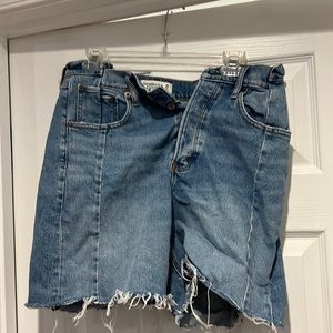 Abercrombie and Fitch 7” dad short high rise size 30/10